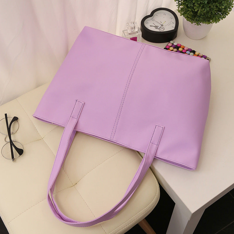 Soft Face Cross Section Square Fashion Lady Handbag