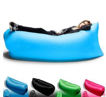 Inflatable Sofa Lazy Bag Camping Air Bed Lounger