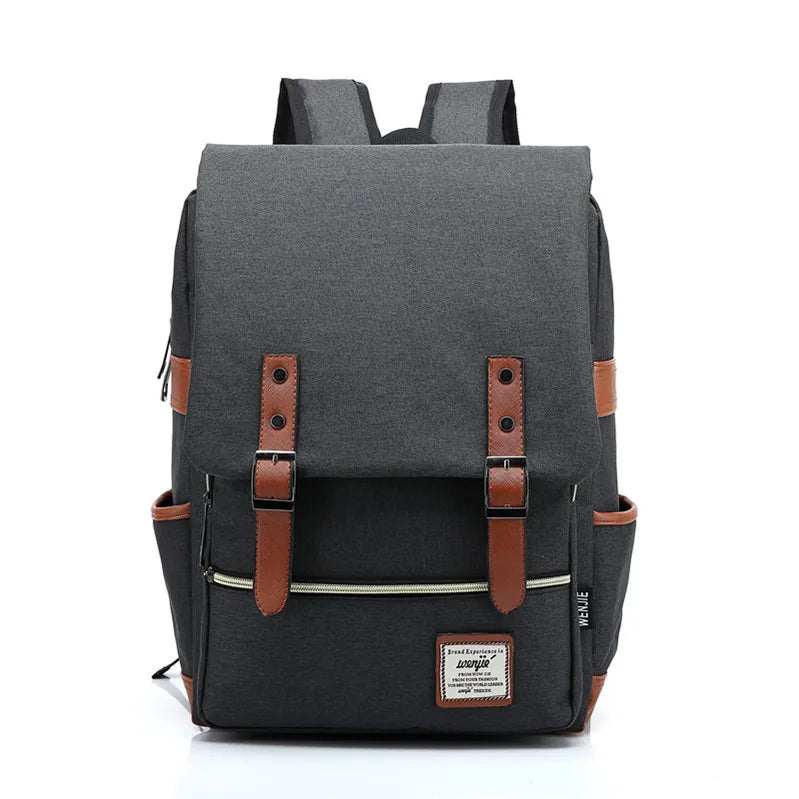 Vintage 16 inch Laptop Backpack Women