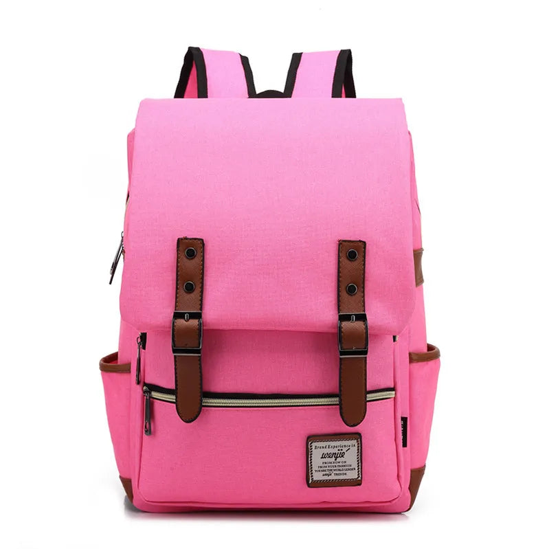 Vintage 16 inch Laptop Backpack Women