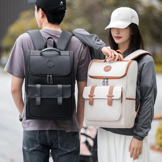 Male and Female College Students Leisure Large Capacity Travel Computer Backpack