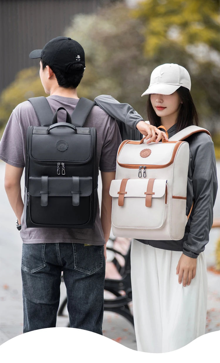 Male and Female College Students Leisure Large Capacity Travel Computer Backpack