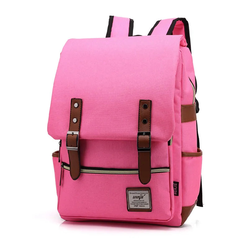 Vintage 16 inch Laptop Backpack Women