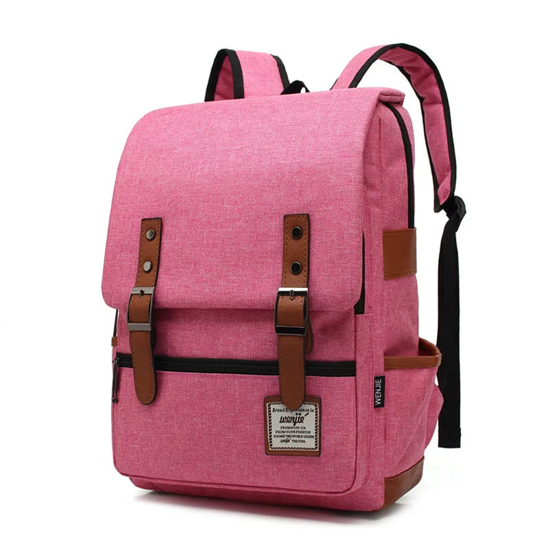 Vintage 16 inch Laptop Backpack Women