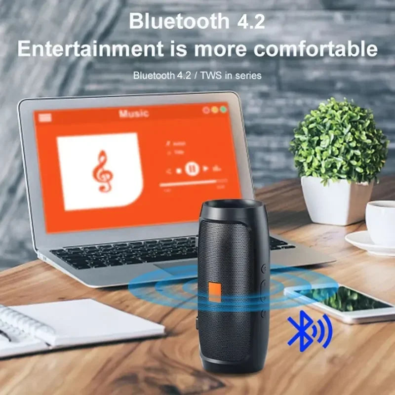 XIAOMI TF Usb Bluetooth Speaker Dual Speaker Stereo Outdoor Playback Fm Voice Broadcasting Portable Subwoofer Wireless Speaker