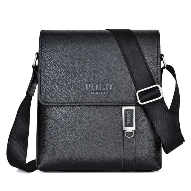 Business Men Leather Shoulder Bag Boy Crossbody Designer Luxury Briefcase Messenger Bags Male Gift Men's Handbags